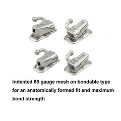 Dental Orthodontic Buccal Tubes 1st 2nd Molar MBT Roth 022 tubos de ortodoncia