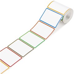 300 Pcs 2×3 Inch Blank Removable Freezer Labels, 2×3 inches, Bright