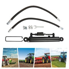 Hydraulic Top Link Cat. 1-1 with Locking Block 16 1/8- 22 7/16″ with 2* Hose
