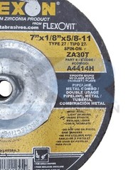 NEW FlexOvit A4414H FlexOn Depressed Center Combination Wheel 7″x1/8″x5/8-11