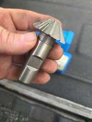 Niagara 12646 1-1/2″ X 45* Chamfering Cutter End Mill CH48-45 HSS UNC USA