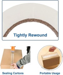 P PERFECTAPE Heavy Duty Packing Tape 6 Rolls, Clear, 2.7 mil, 1.88″ x 60Y | Tota
