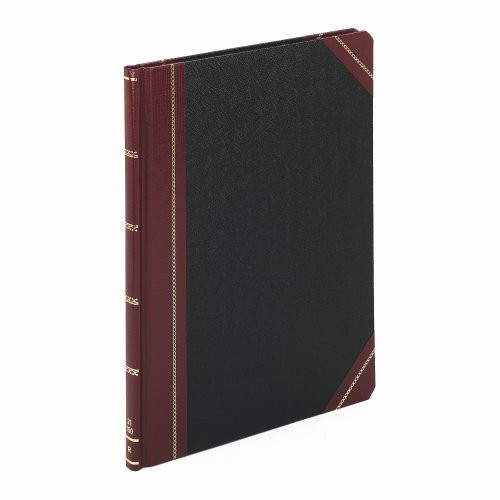 Esselte 21150R Record Book 150 Sheets 10.37″x8.12″ White