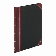 Esselte 21150R Record Book 150 Sheets 10.37″x8.12″ White