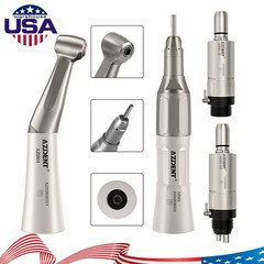 AZDENT Dental Slow Low Speed Handpiece Straight/Contra Angle/ Air Motor 2/4H