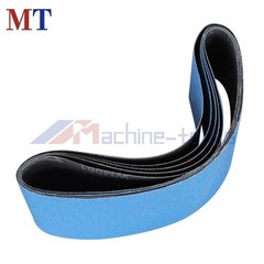 5 Pack 4 Inch X 36 Inch 120 Grit Premium Zirconia X-Weight Sanding Belts