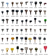 4 pcs 5P-8500 5P8500 KEYS IGNITION FOR CAT 096-4753 096-6198 8V-4404 9G2777 KEY