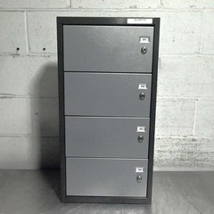 American Locker 4-Door Gun Safe Security Pistol Storage Cabinet Locker with Keys