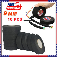 10 Rolls Cloth Tape Wire Electrical Wiring Harness Car Auto SUV truck 9mm*10m US