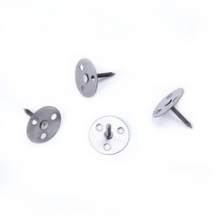 100/50Pc Tire Puncture Spikes Heavy Portable Duty Carbon Steel Round Road Spikes