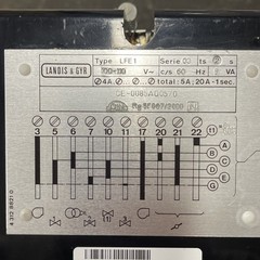 LANDIS & GYR LFE1 / 8867 Controller, CE-0085AQ0570, Serie 03, 100-110V 60Hz