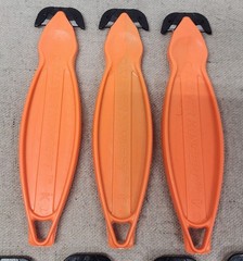 Lot Of 7 NEW KLEVER KONCEPT Safety Box Cutters MADE IN THE U.S.A. Blue Orange