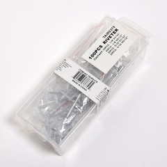 100 pc. Pop Rivets Assortment Set Aluminum Dome Head Blind Rivet Kit