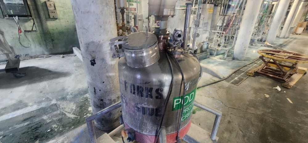 100 Gallon Precision Stainless Steel Mixing Tank with Motor Mixing Blade 110V