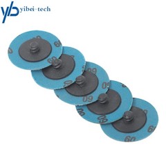 50× 60 Grit 2″ roll Lock Quick Change Discs Set Sanding Discs Maximum 23,000 RPM