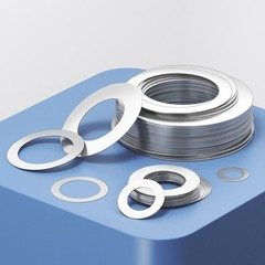 Ultra Thin Flat Washer A2 Stainless Steel Shim Washers 0.1mm-0.5mm Thick DIN 988