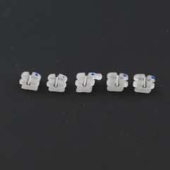 Orthodontic Bracket Ceramic Metal Slot Aesthetic Braces Roth 018 022 3M Clarity
