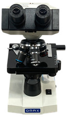 OMAX BINOCULAR LABORATORY MICROSCOPE !
