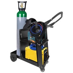 Welding Cart, 3 Tier Heavy Duty Welder Cart for Mig Welder TIG Welder and Plasma