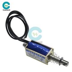 JF-0530B DC12V 300mA 5N/10mm Pull-Push-Type DC Solenoid Electromagnet
