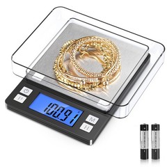 0.01g High Precision Jewelry Scale, 1000g Digital Gram Scale with Hold, Tare …
