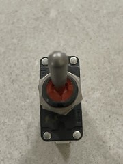 Safran 8530K4 Industrial Toggle Switch 18A On/Off Panel Mount Metal Contacts
