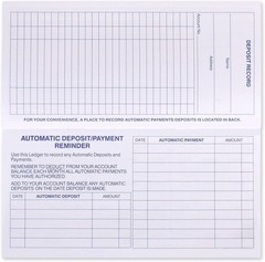 24 PCS Check Register Book Personal Checkbook Easy Read Ledger Records