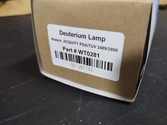 Azzota Deuterium Lamp Model WT-0281 OEM lamp for Waters Parts No. 201000281