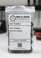 E70439 O-Ring EPDM 70A EPDM Rubber Seals (Pack of 10)