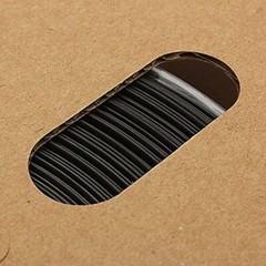 DBSTAR 100 FT. 100′ Feet BLACK 1/2″ 12mm Polyolefin 2:1 Heat Shrink Tubing cable