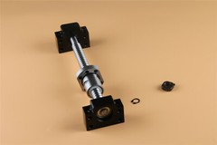 SFU1605 L250-1500mm Ball Screw C7 with end machined + nut + BK/BF12 end support
