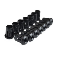 100pcs LED 3mm/5mm plastic lamp holder F3/F5 lamp sleeve isolation lampshade