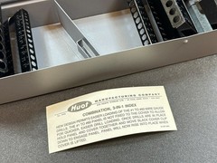 🇺🇸 Huot Manufacturing Co. USA Combination 3-in-1 Index, 115 Drill Bit Capacity