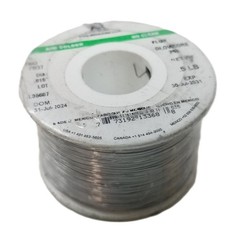 1lb AIM 13368 Wire Solder .015″ 0.38mm Diameter No Clean 2% Glow Core Flux NEW