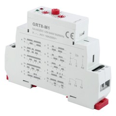 Multifunction Time Relay with 10 Functions GRT8-M1 AC/DC 12V~240V 16A 1×SPDT NEW