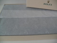 ROLEX Padfolio Portfolio – ROLEX Crown Logo Paper – Leather -Brand New Authentic