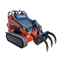 New TYPHON STOMP 3 Tooth Ripper Attachment for Mini Skid Steer Loaders
