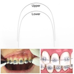 AZDENT Dental Orthodontic Round Arch Wire Oval Form Oval Round Stainless Steel