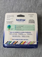 Brother P-Touch TZe2312PK, 2-Pack Black Print on White Tape