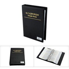 0201/0402/0603/0805/1206 SMD/SMT Capacitor Chip Resistor Samples Book Kit