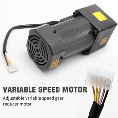 AC Gear Motor Electric Motor & Variable Speed Controller 250W 5K 110V 270RPM
