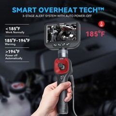 99NEW SCOPIX 4-Way 360° PRO Articulating Borescope Endoscope Inspection Camera