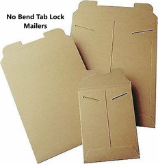 9.75″x12.25″ No Bend Mailers Kraft Self Seal Photo Document Flat Envelope