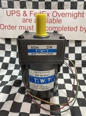 T.W.T INDUCTION MOTOR 220V, 5IK40GN-C, 5IK40GNC, SHIPSAMEDAY