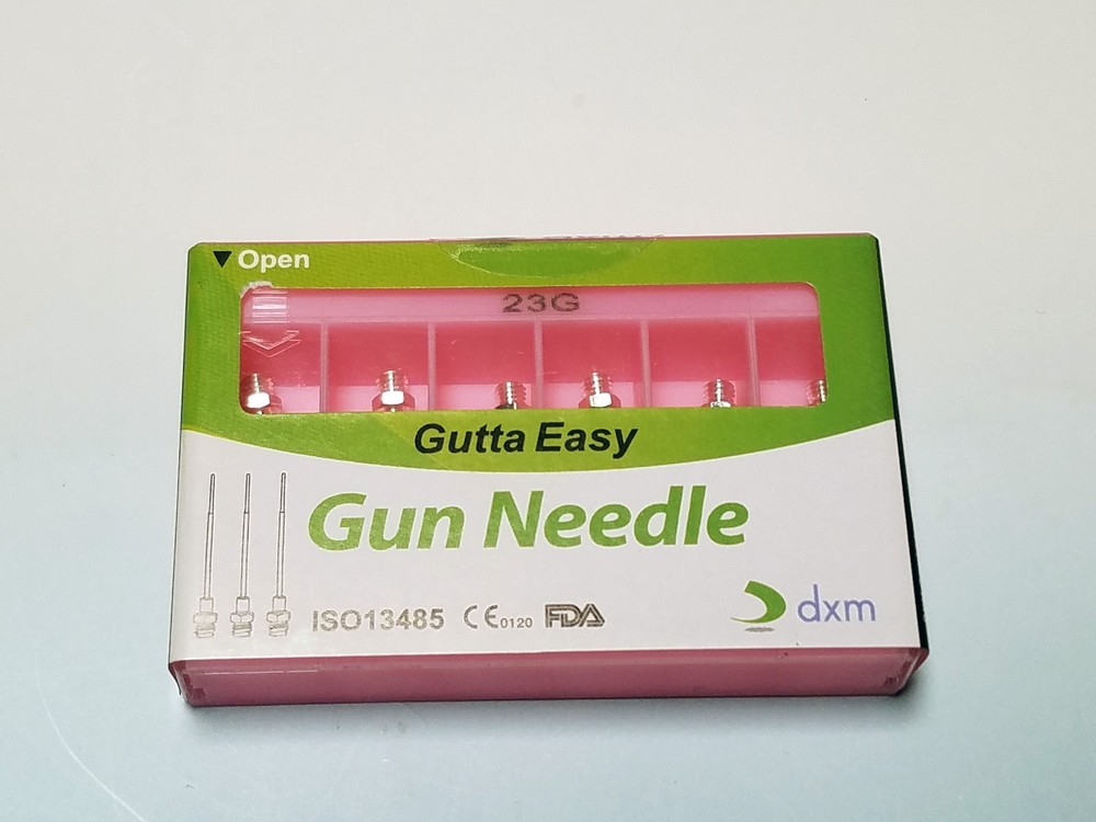 23G & 25G Available Endodontic Obturation Gutta Gun Tip 1 box (6 tips) [DXM]