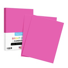 Orchid Bright Color Cardstock, 65lb Cover (176GSM), 8.5 x 11, 50 Qty