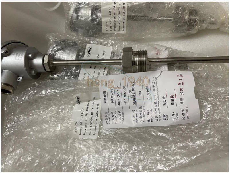 New One JUMO 902020/10 1xPT100 -50…400℃ temperature sensor