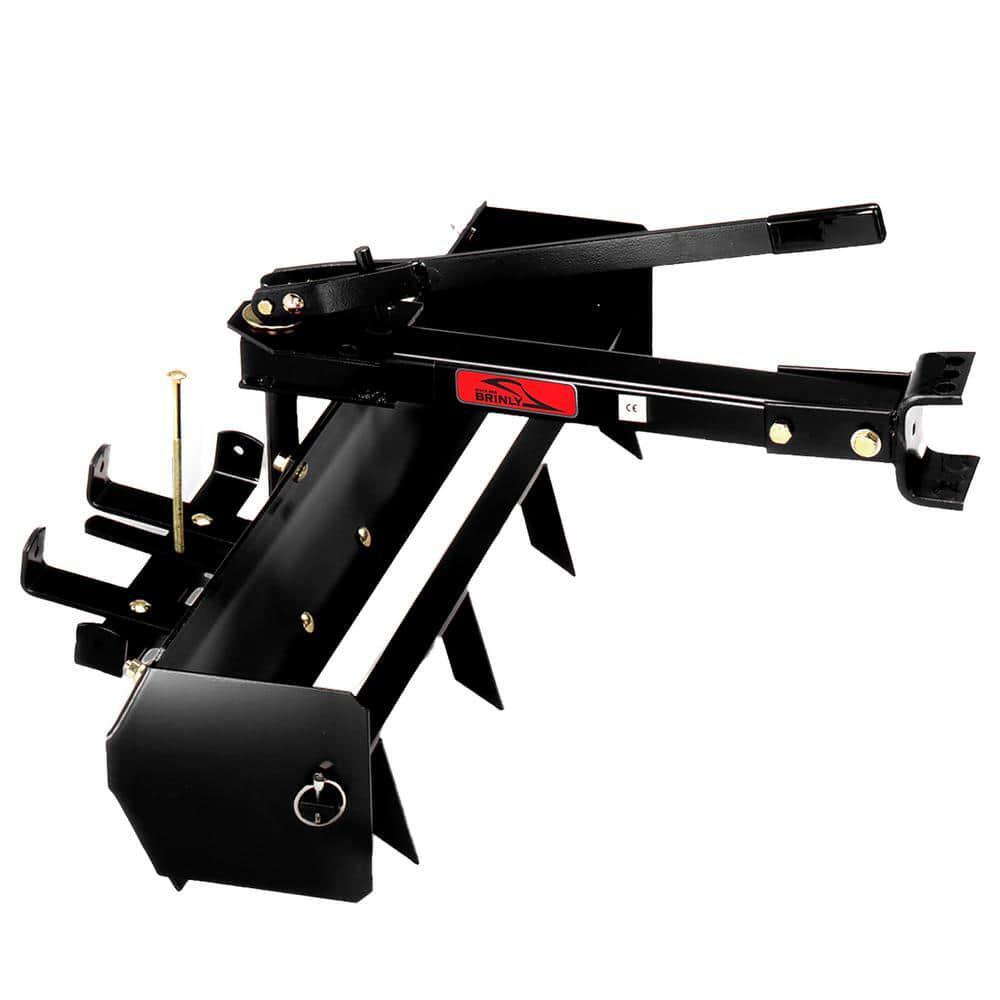 Tow Behind Box Scraper Brinly Hardy 38 in. Sleeve Hitch Landscaping Gardening