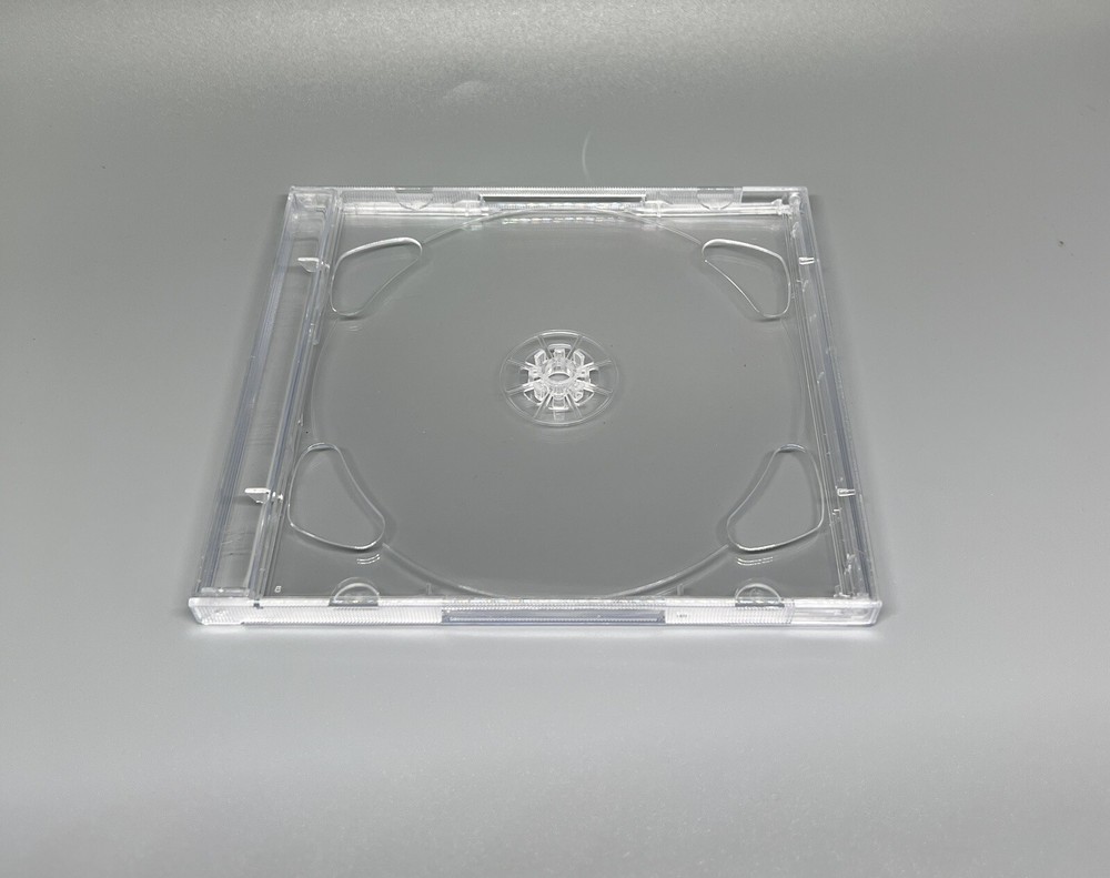 5 Top Quality 10.4mm Rare Brilliant Double 2CD Jewel Case, Super Clear, BR2CD-SC