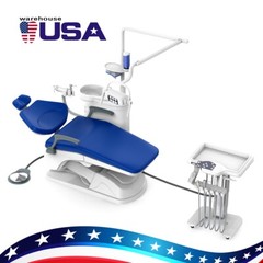 Dental Unit Chair Computer Controlled DC Motor Integral Doctor Stool TJ2688-A1-1
